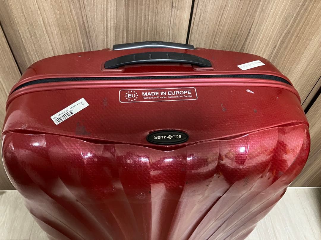 訳あり　サムソナイト コスモライト キャリー　赤　レッド　超軽量　旅行