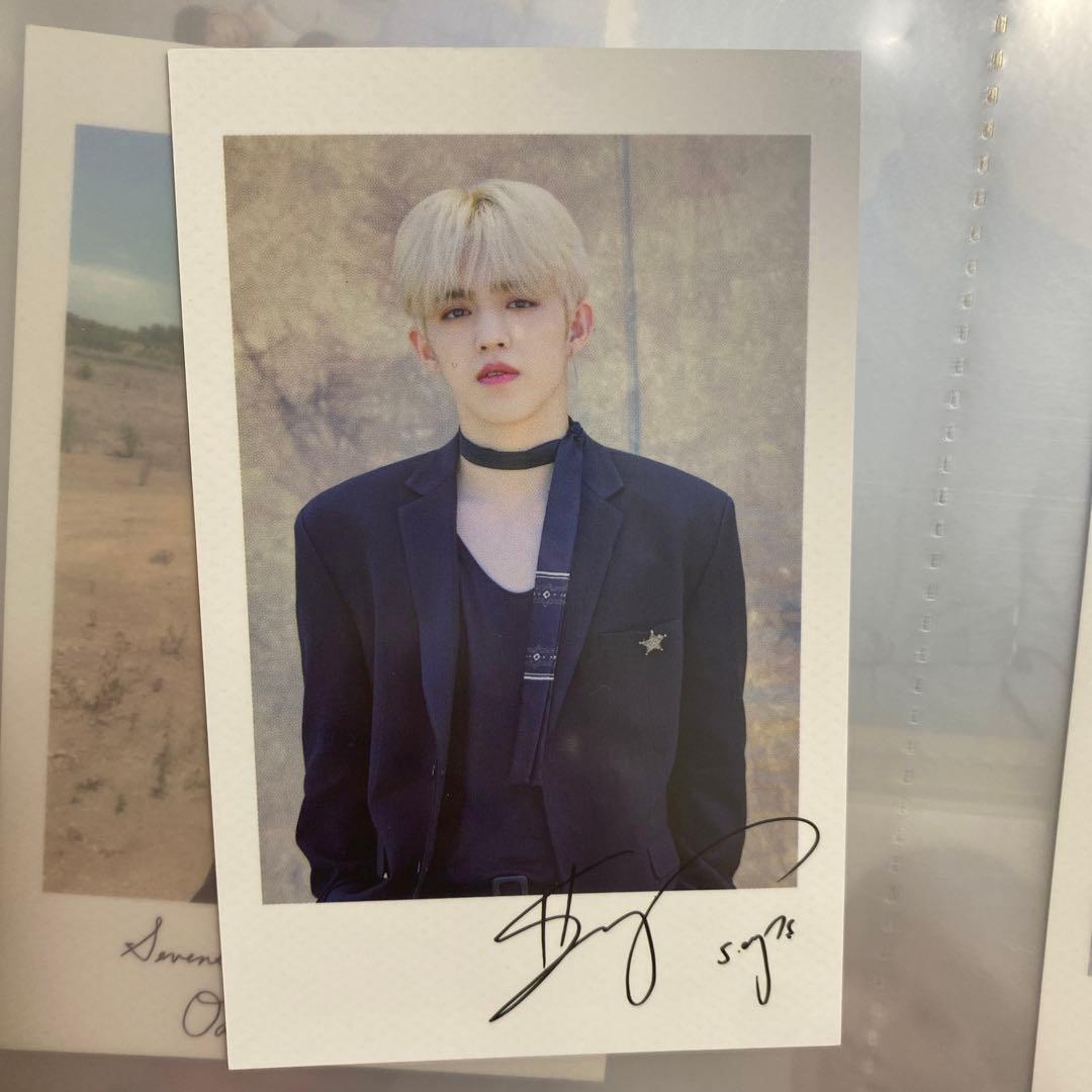 SEVENTEEN チェキ風カード