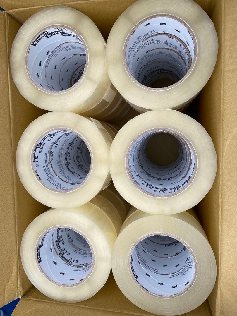 3M 業務用　scotch OPPテープ セロハン　梱包　透明　100m 36個