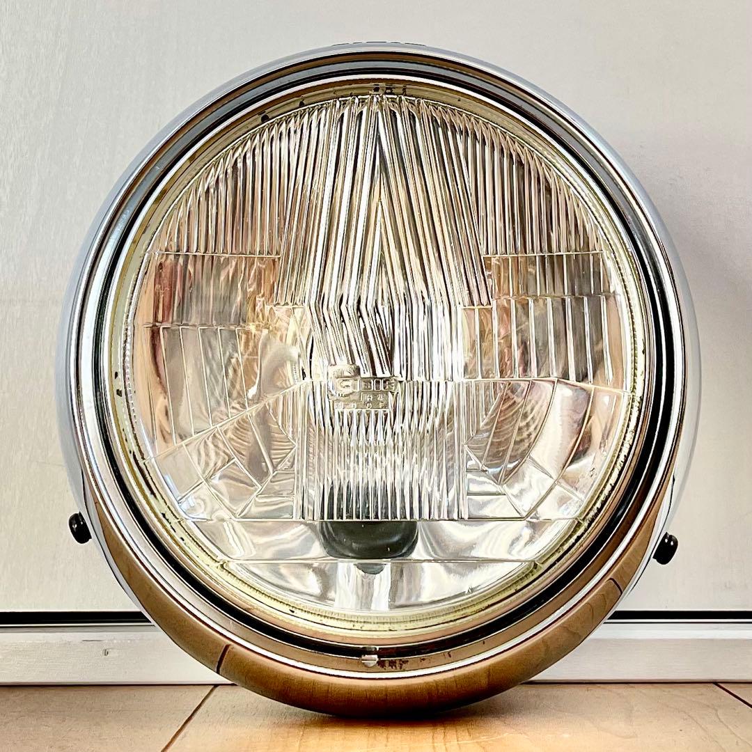 当時物 CIBIE シビエ 凹み ヘッドライト CB400F ホーク マーシャル