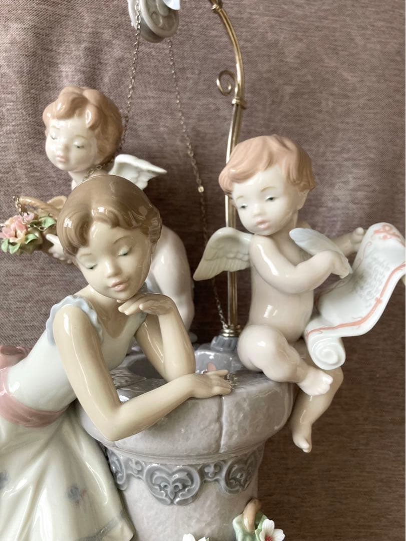 最終値下げ！　リヤドロ　幸せを運ぶ天使たち　大型限定作品　リミテッドエディション