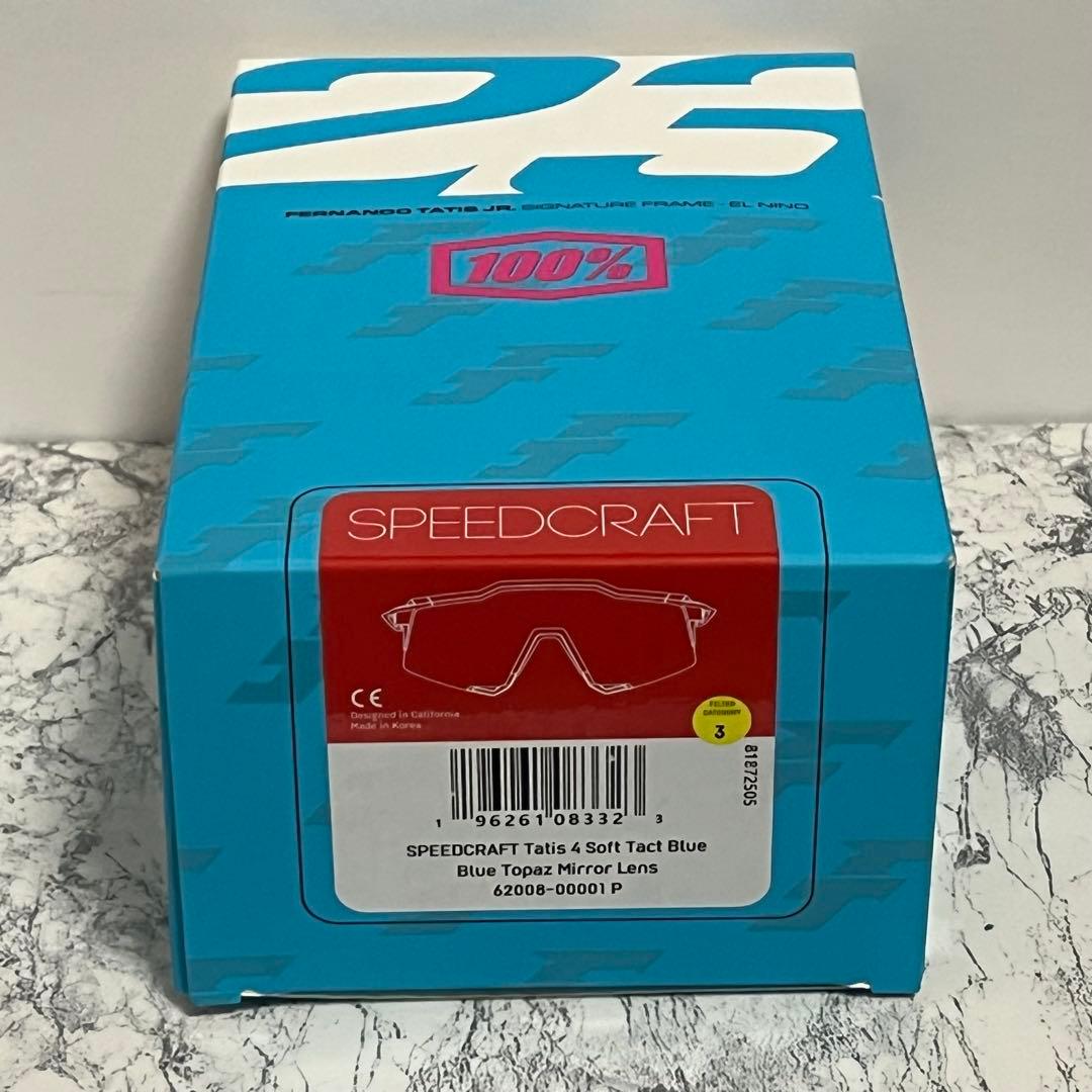 最新作 100% ワンハンドレッド サングラス タティス SPEEDCRAFT