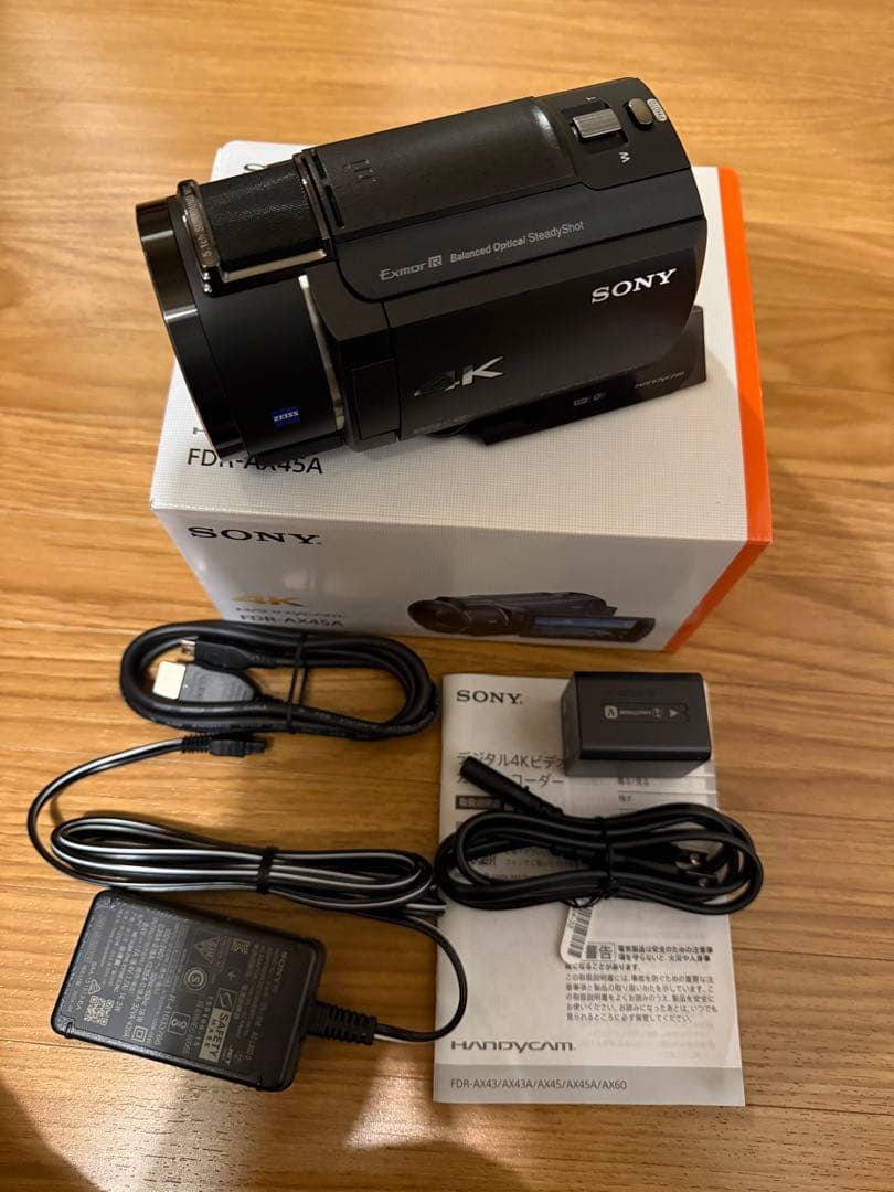 Hey　SONY 4K ハンディカム FDR-AX45A 本体