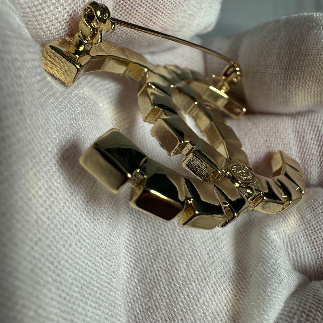 ★極美品★ CHANEL シャネル　ココマーク　ライトストーン　ブローチ