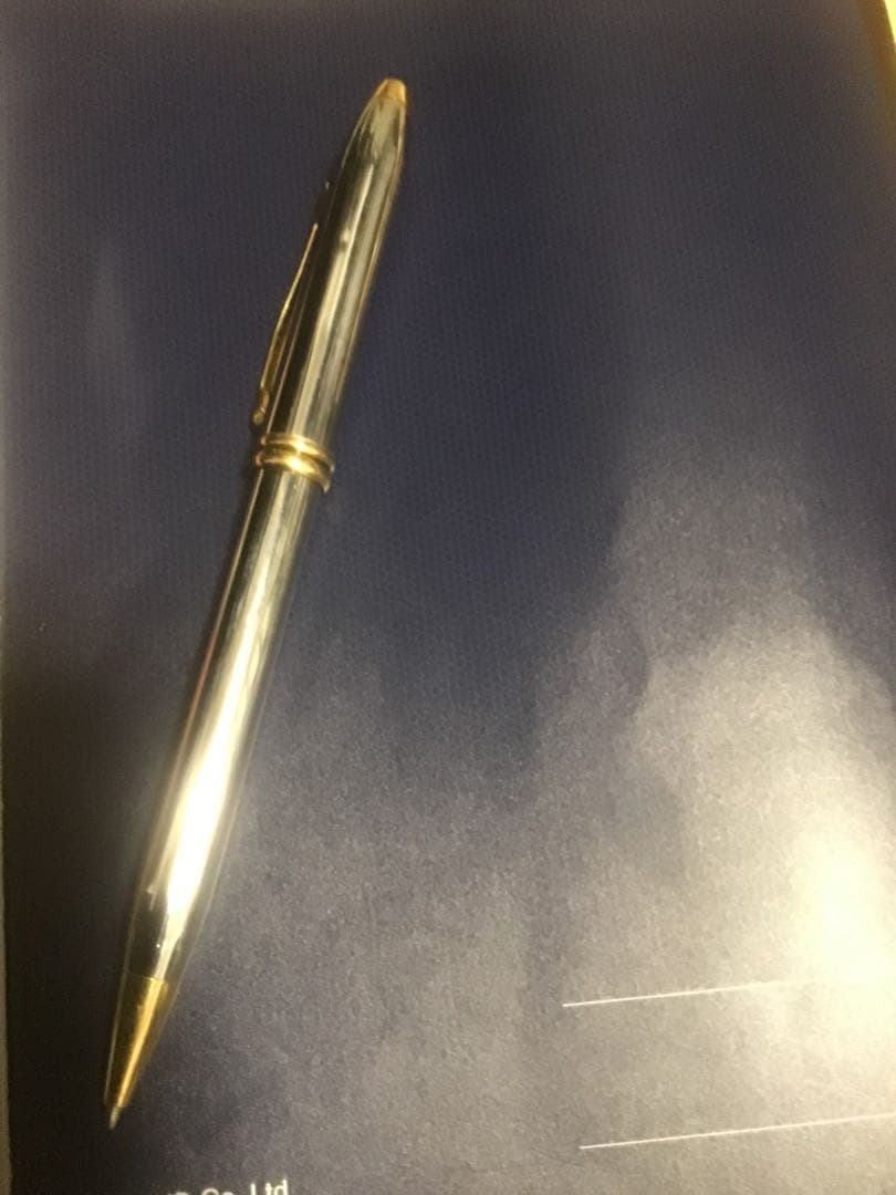 シルバー・ゴールド　CROSS（クロス） ボールペン タウンゼント