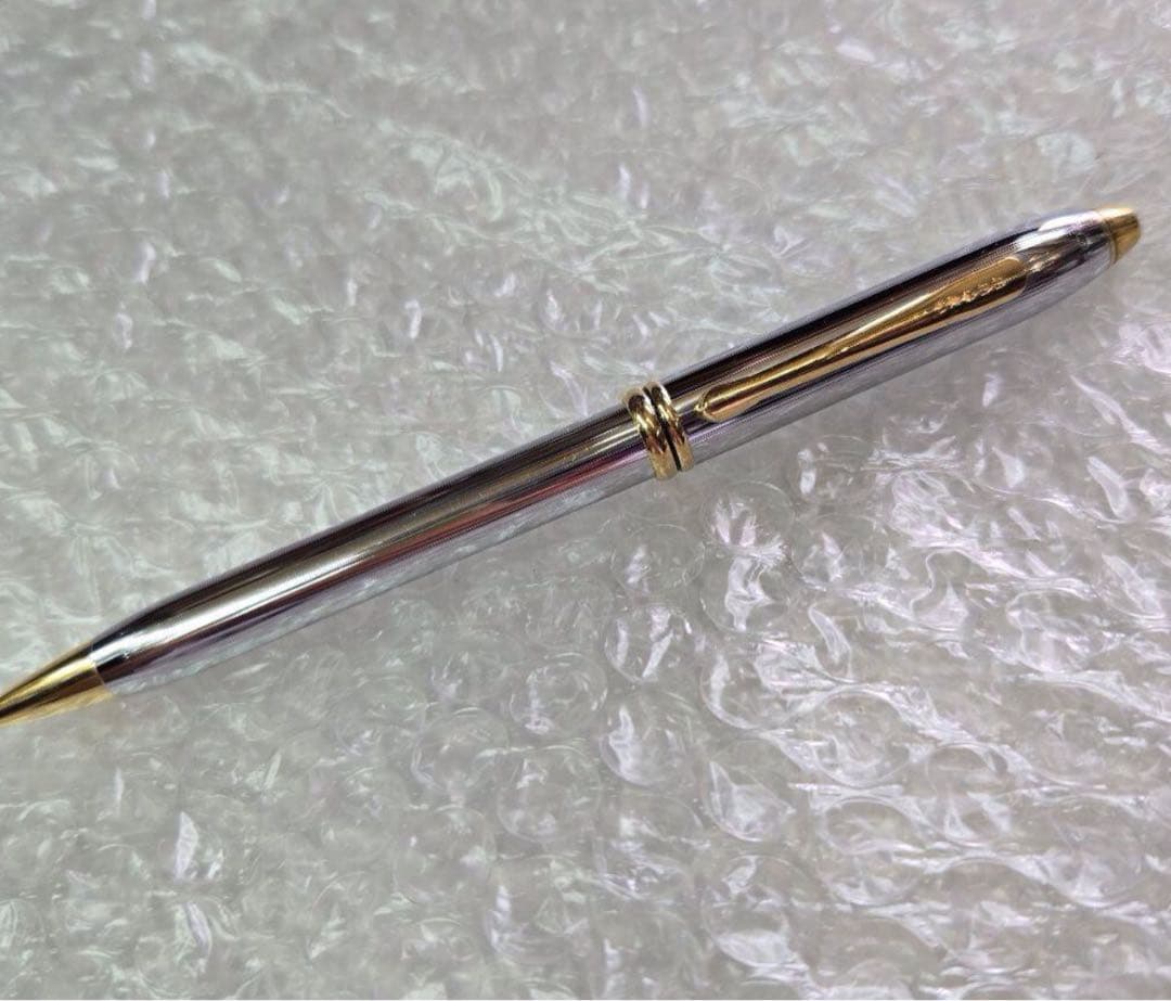 シルバー・ゴールド　CROSS（クロス） ボールペン タウンゼント