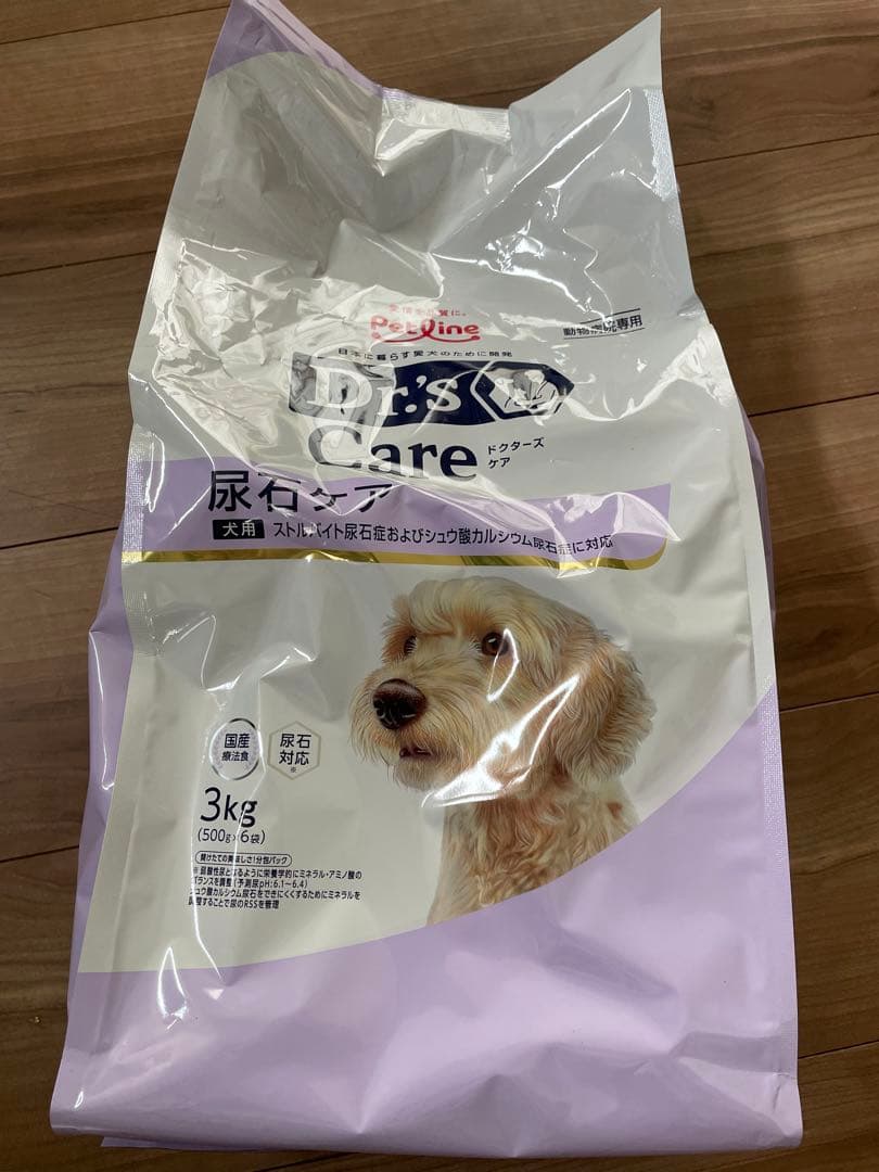 ペットライン ドクターズケア　犬用　尿石ケア 3kg