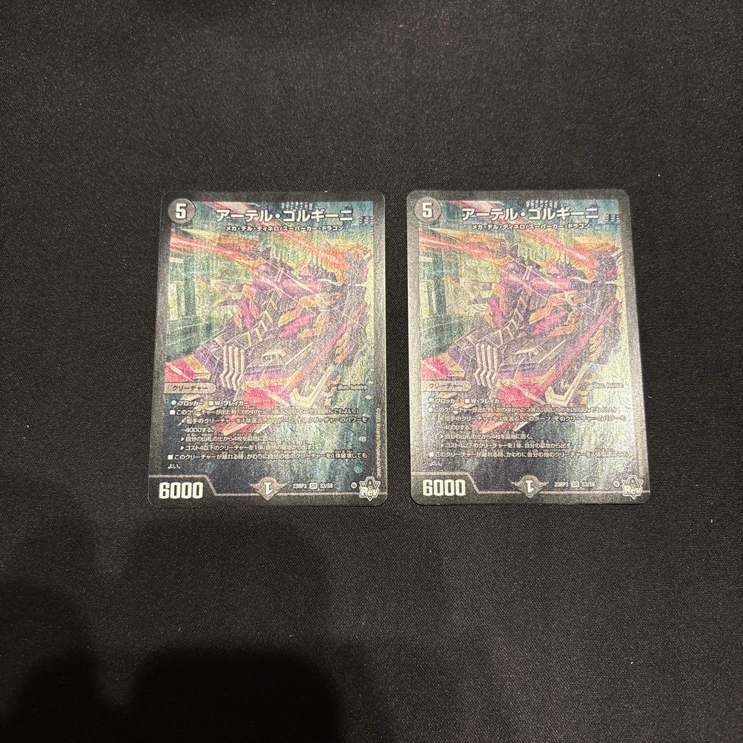 アーテルゴルギーニ 2枚セット