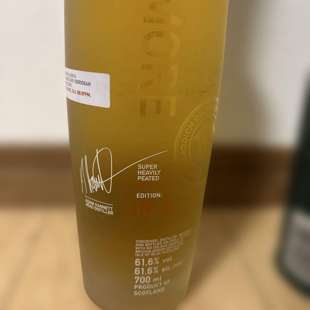 ウイスキー Octomore 16.3 700ml 61.6%