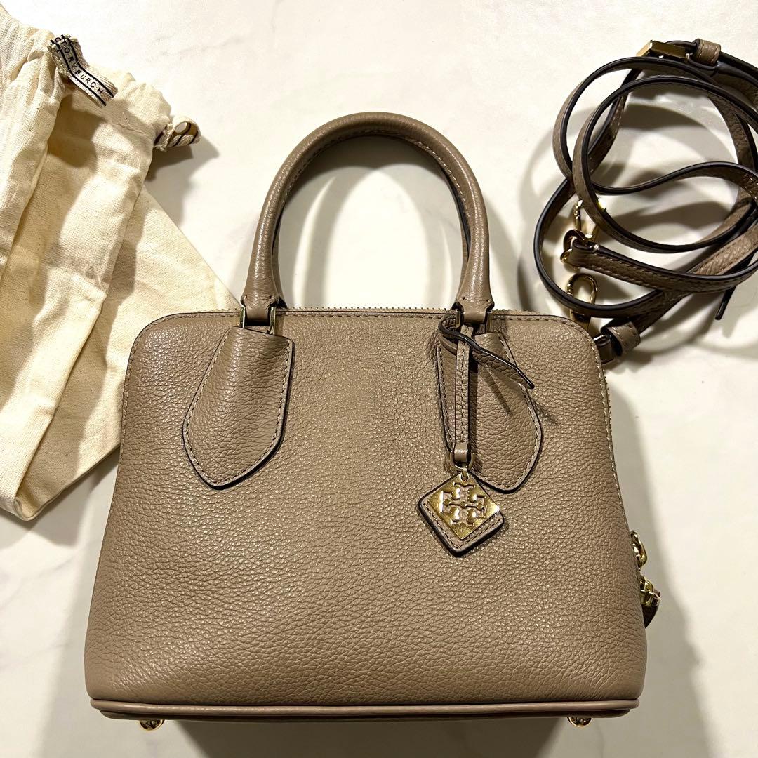 ほぼ未使用 トリーバーチ スウィング ショルダーバッグ 2way レザー 袋付き