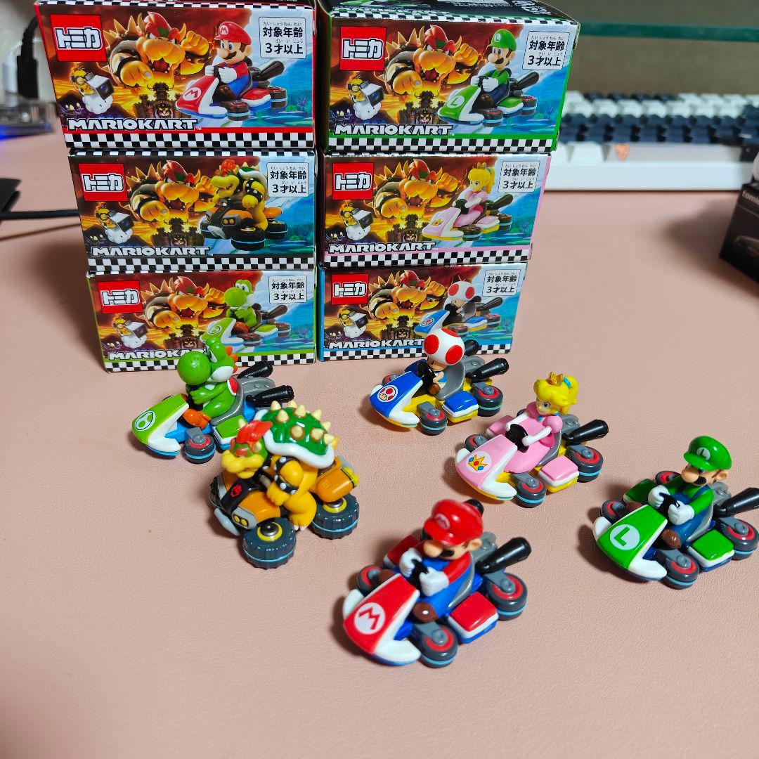 マリオカート USJ ユニバ限定 2024 トミカ マリオ ルイージ ミニカー