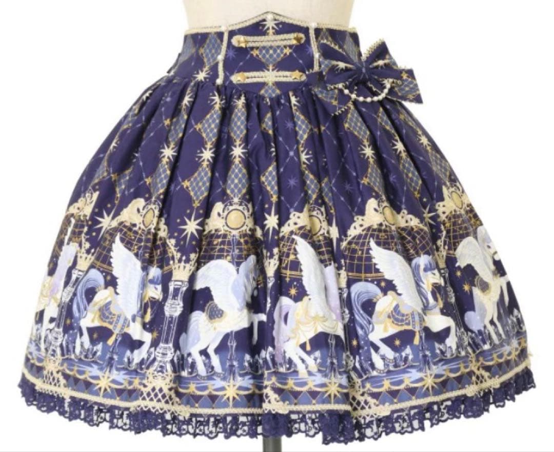 スカート Angelic Pretty Crystal Dream Carnival