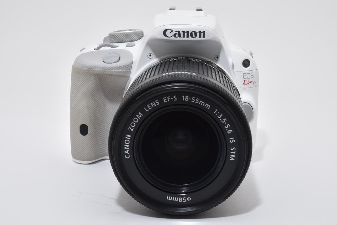 ほぼ未使用 Canon EOS Kiss X7 ホワイト スマホ転送 #9423