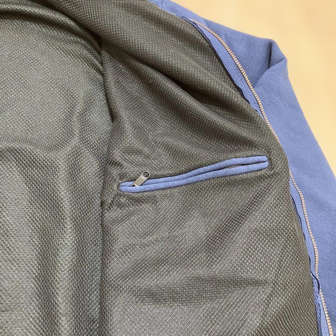 美品　カーハート　アクティブジャケット　スウェット　ネイビー　XL