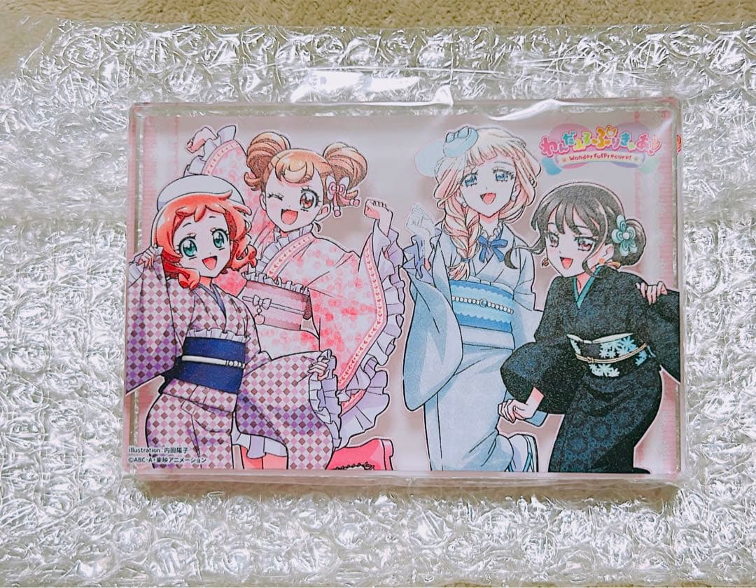 わんだふるぷりきゅあ! ブルーレイ全巻特典 アクリルブロック