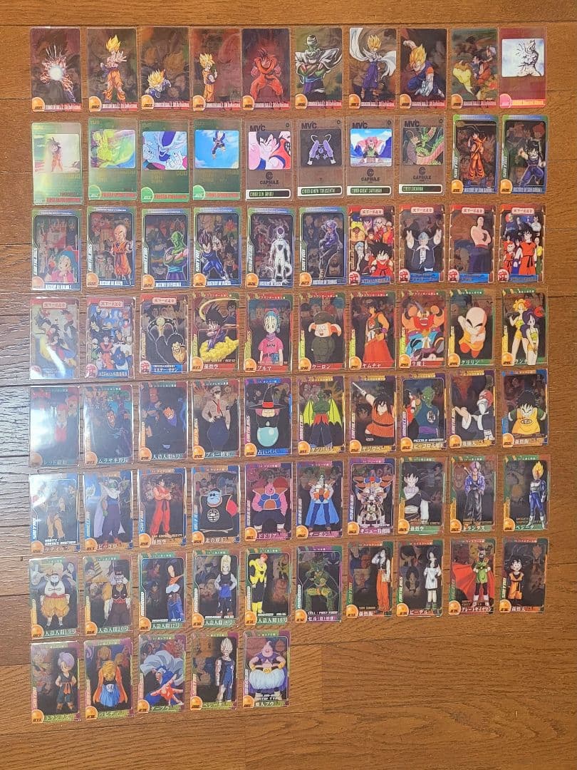 ドラゴンボール 森永 Ｎｏ.1~81 ウエハースカード 75枚