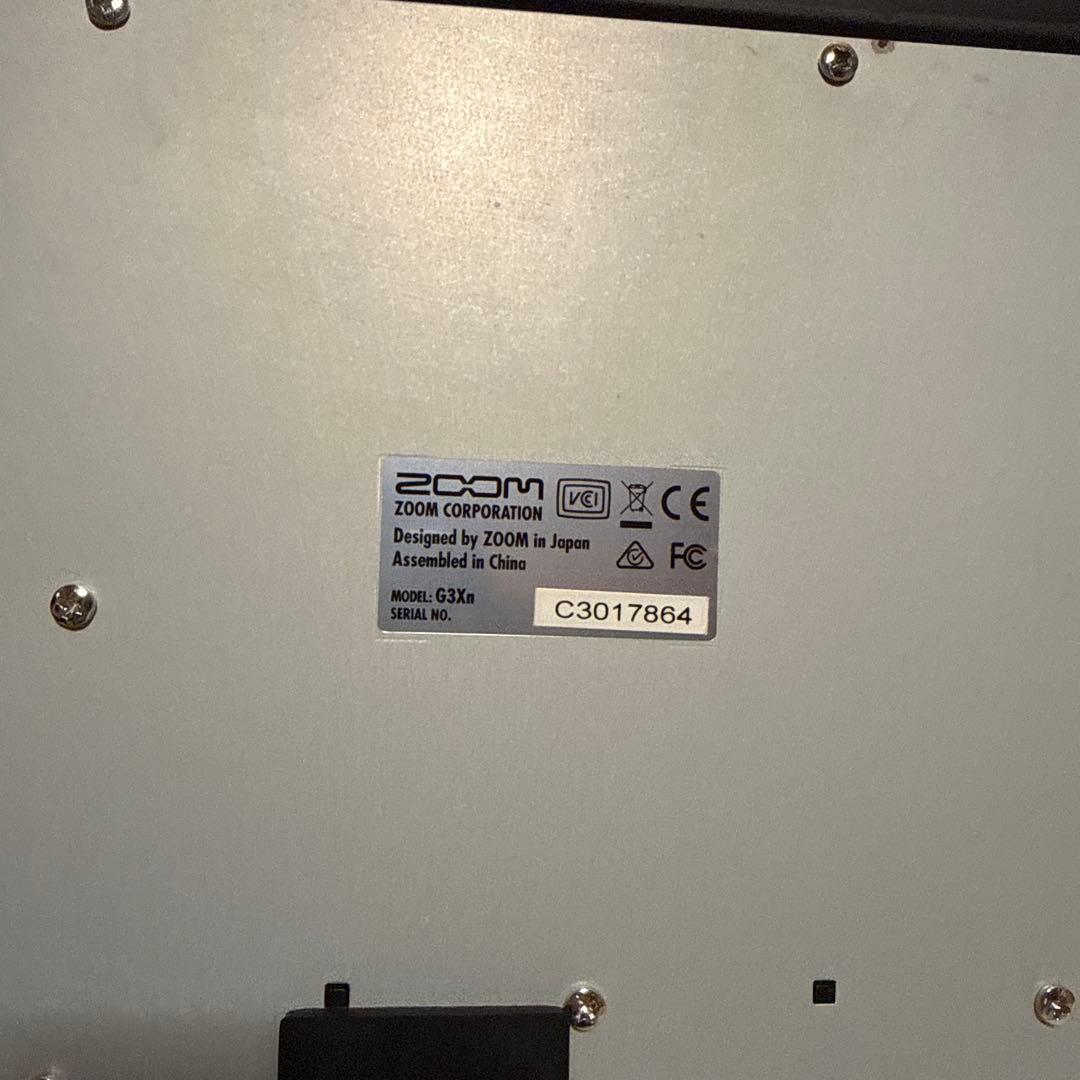 zoom マルチエフェクター G3Xn 生産終了品