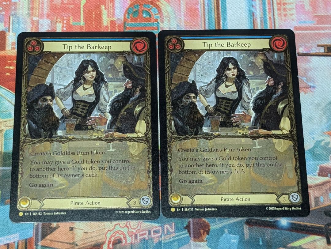 FAB　心付け/Tip the Barkeep　CF　2枚　トレジャーパック