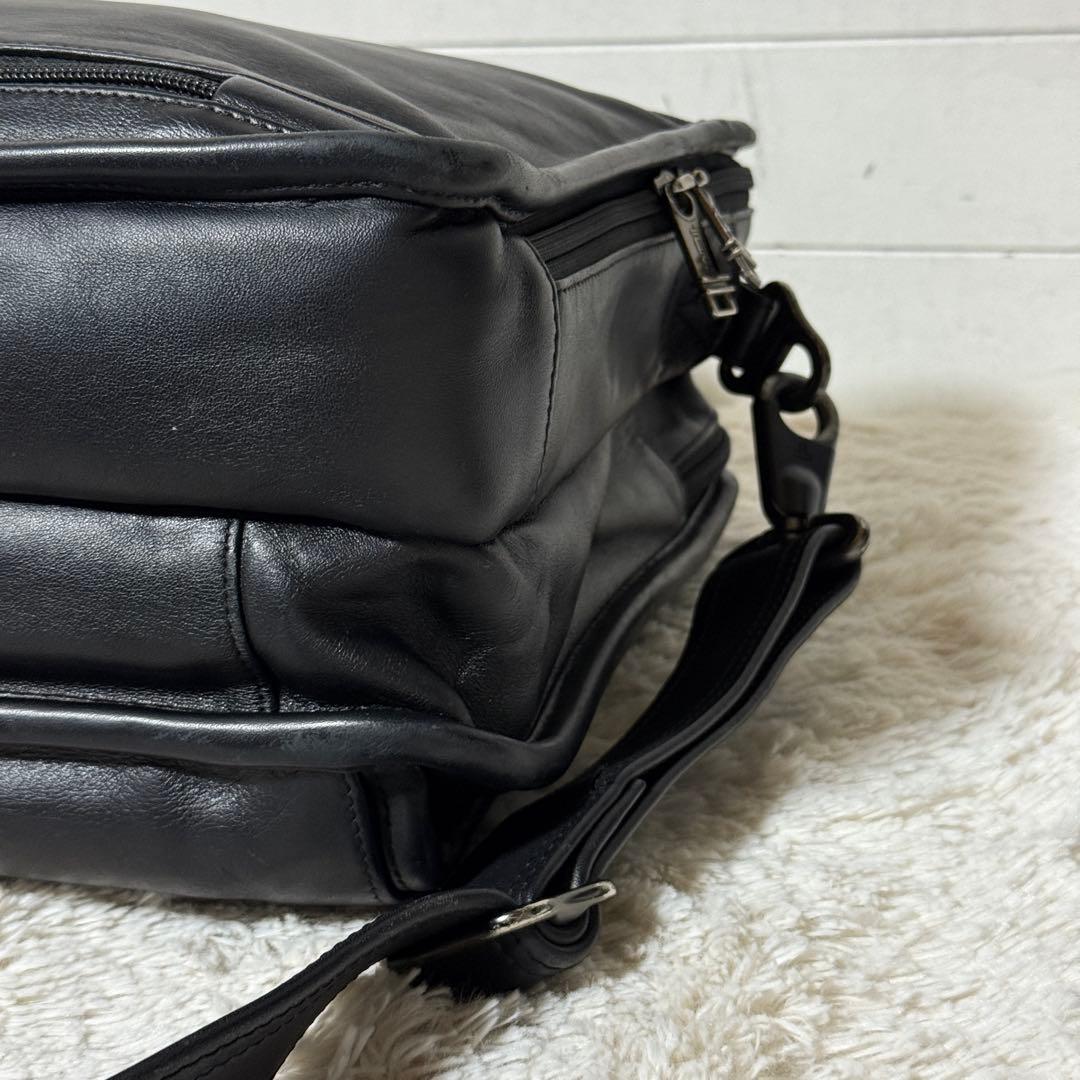 TUMI トゥミ　ビジネスバッグ　ナパレザー　ブラック　2way 96130D4