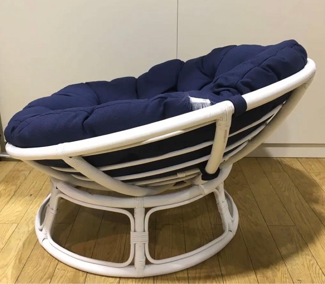 ニトリ　パパサンチェア+スツールセット