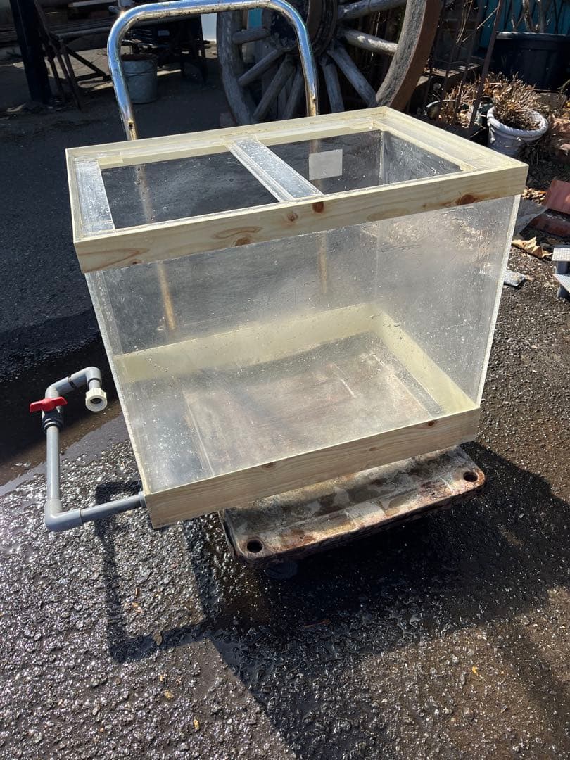 ゼンスイ活魚濾過層、ゼンスイ活魚水槽用濾過層、オーバーフロー濾過層、スノコ付