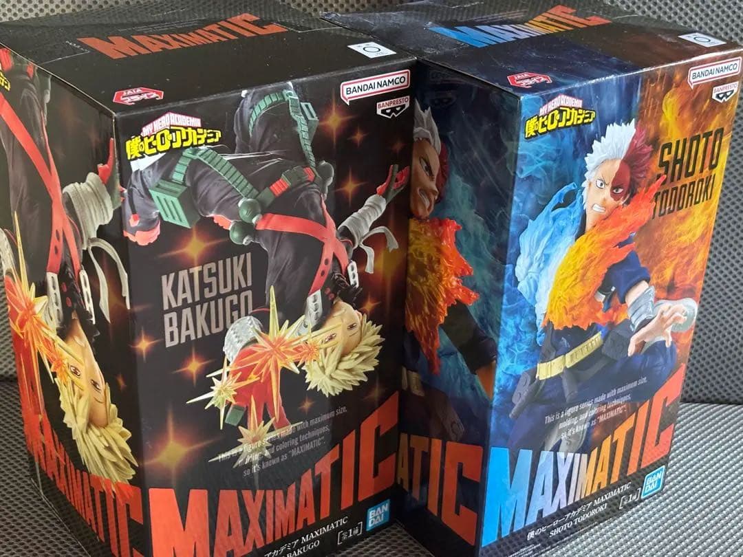 僕のヒーローアカデミア MAXIMATIC ①爆豪勝己 ②轟焦凍