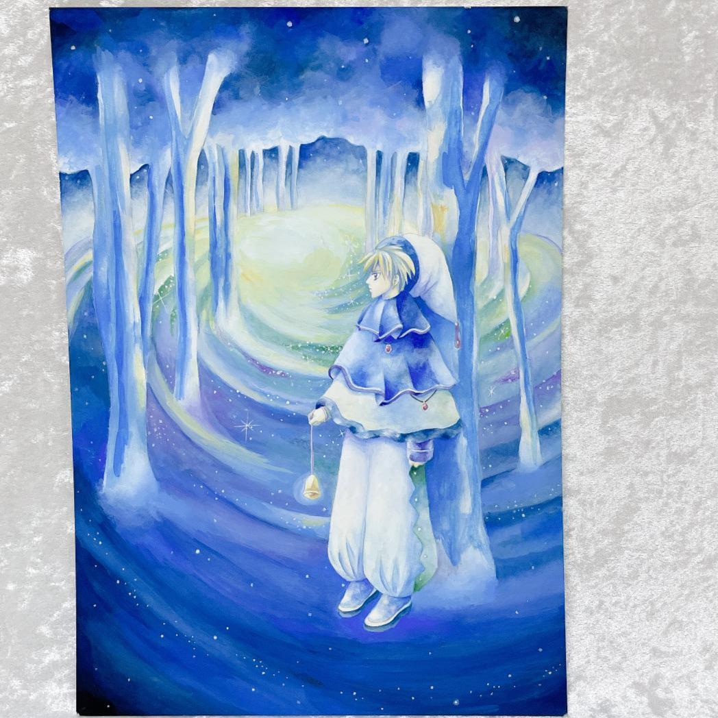 「星の中心」kazuyo　絵画