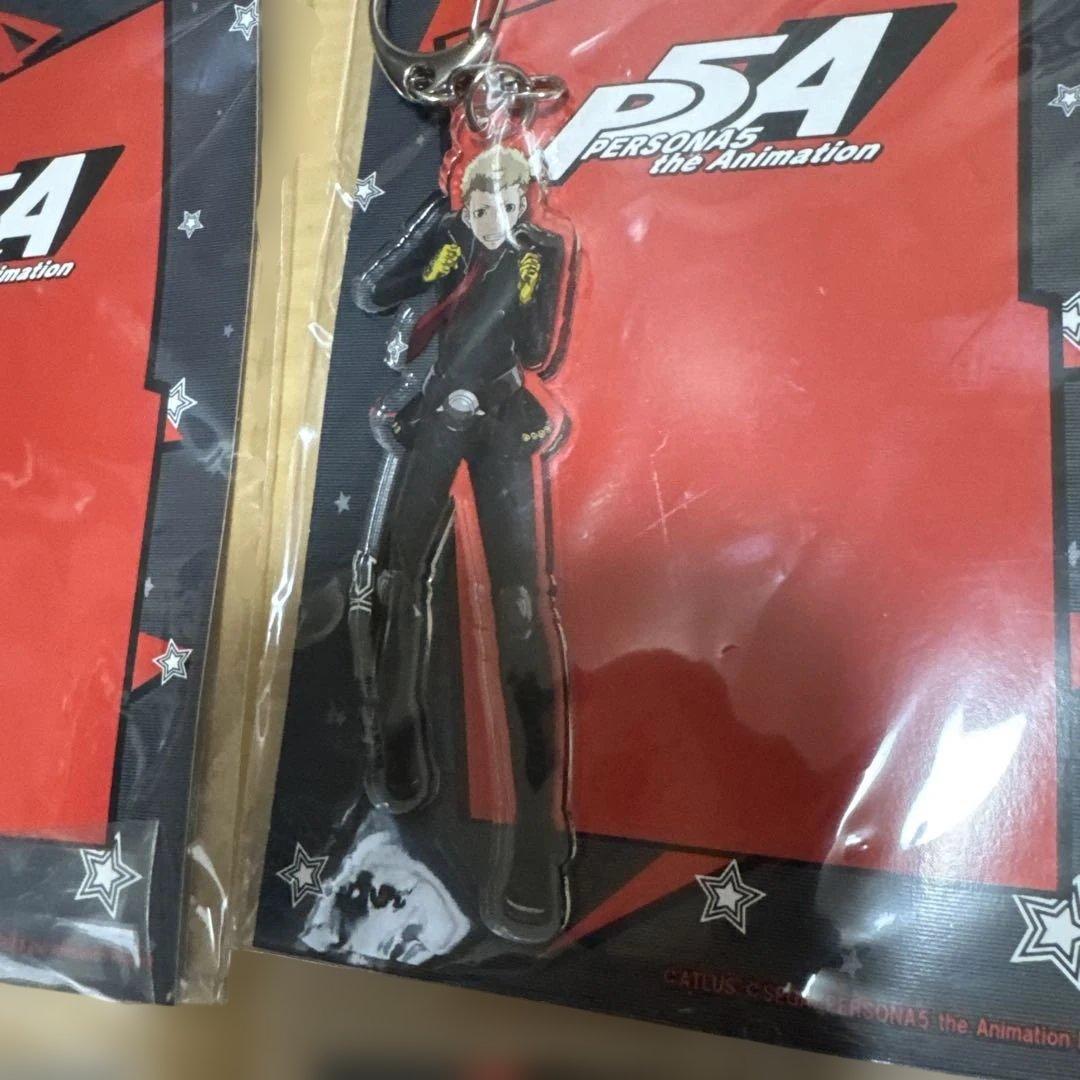 P5A アクリルキーホルダー　 ペルソナ5 秀尽学園高校購買部　8種コンプ