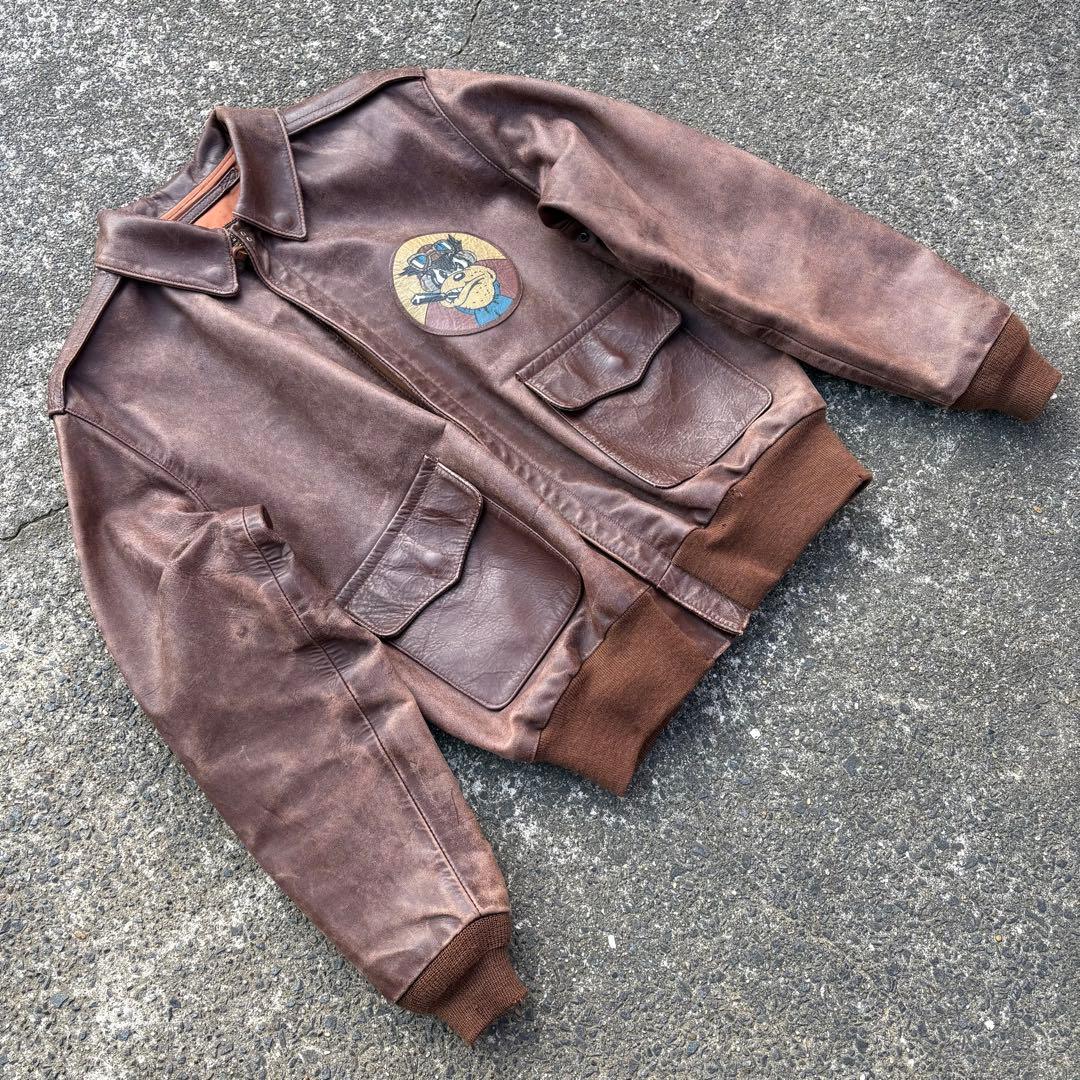 EASTMAN LEATHER A-2 フライトジャケット