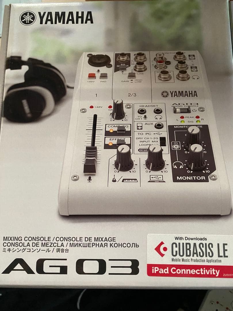 YAMAHA オーディオインターフェース　AG03