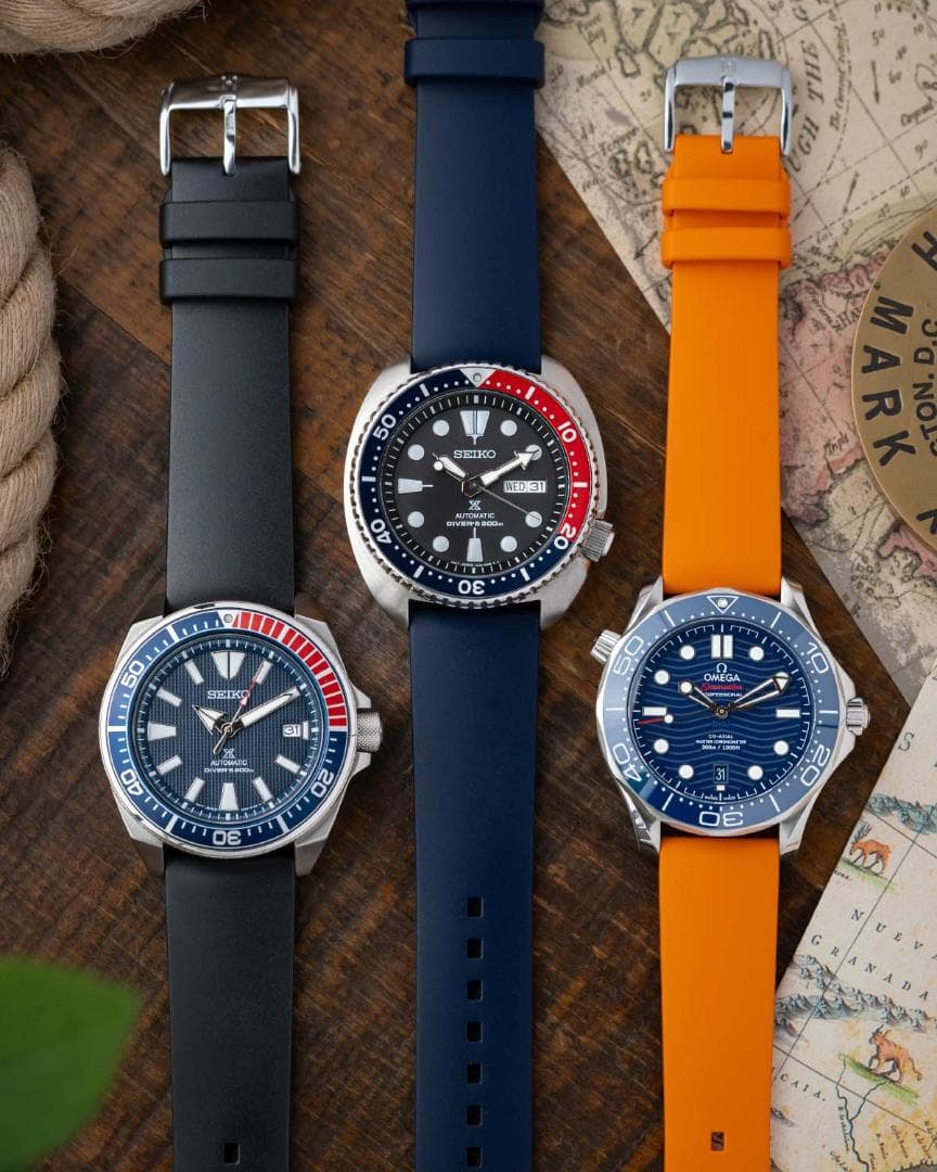 ヒルシュ・ピュアHIRSCH Pure(ラグ幅20ミリLサイズ)ブラック+黒尾錠