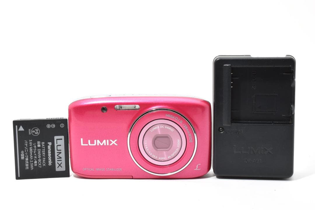 パナソニック　Panasonic LUMIX DMC-S2 ピンク