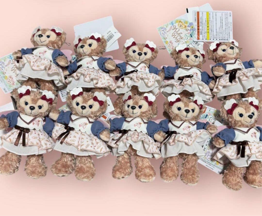 ディズニー ダッフィー ウィッシングウィングス ぬいぐるみストラップ