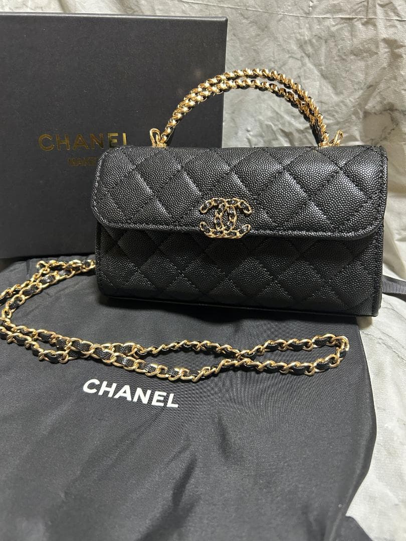 r♡ CHANEL ノベルティ ミニショルダーバッグ