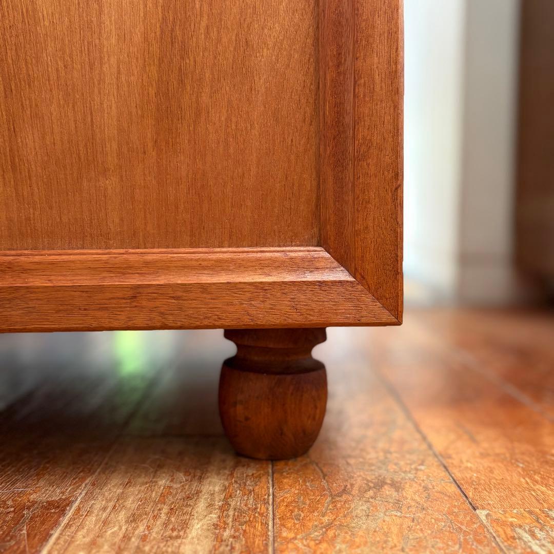 【ヴィンテージ収納棚】北欧 木製キャビネット 特注品 サイドボード アンティーク