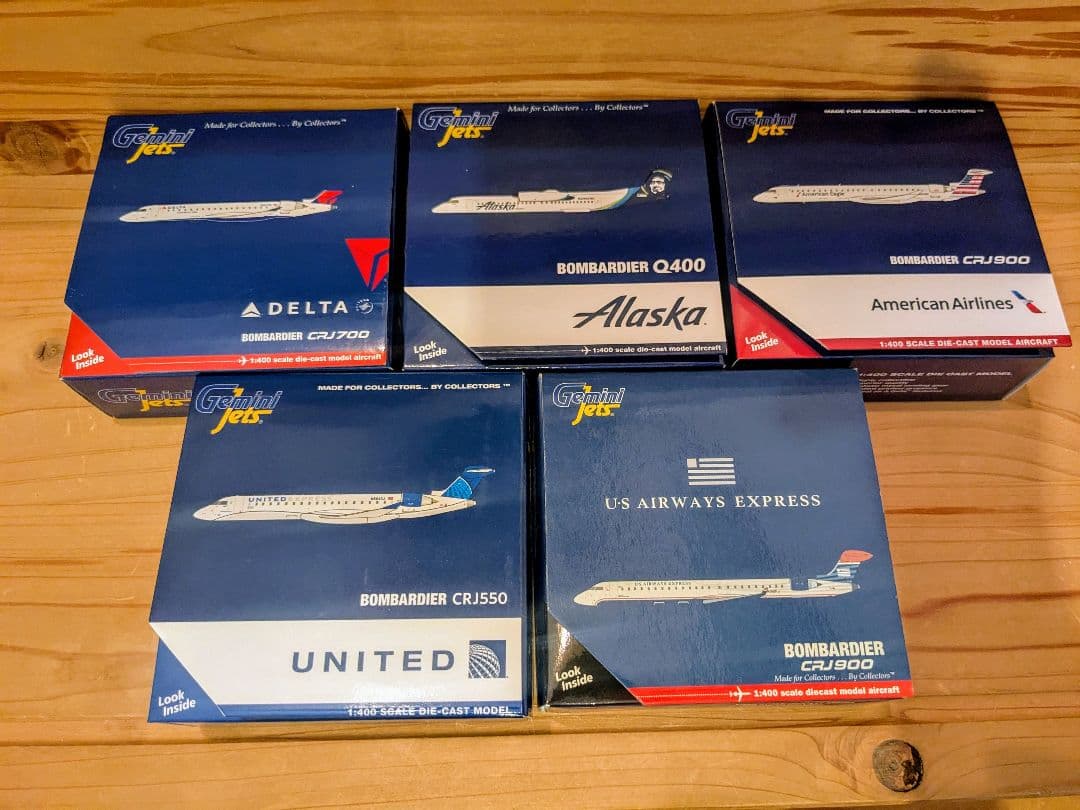 Gemini CRJ Q400 1/400　ジェミニ　ANA JAL