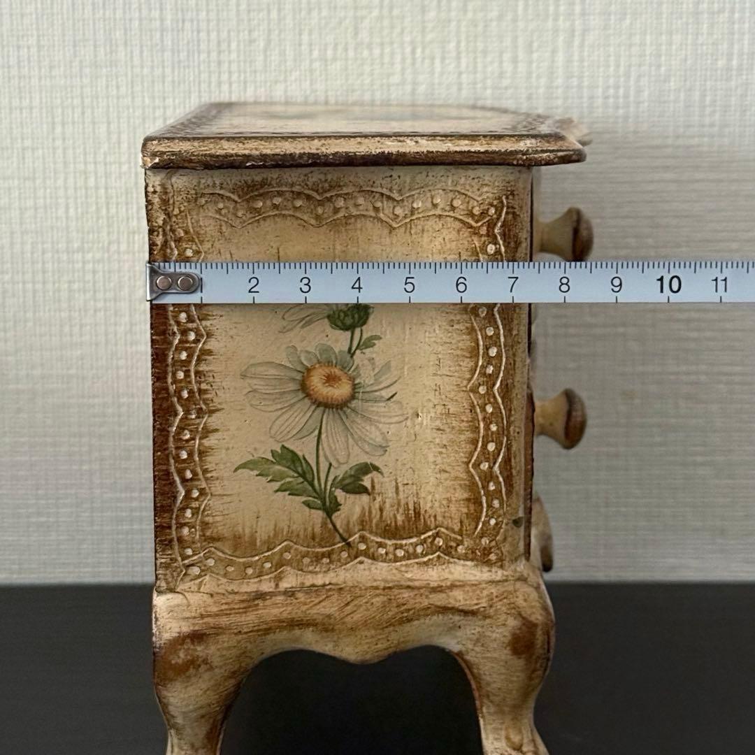 フランス　アンティーク　小物ケース　木製