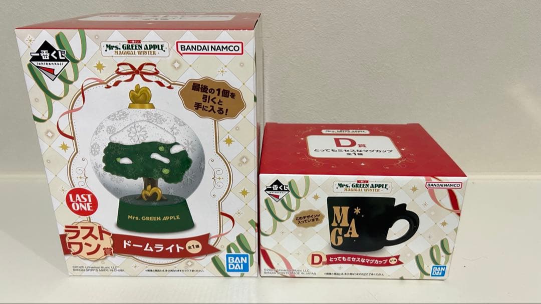 Mrs. GREEN APPLE 一番くじラストワン賞 Ｄ賞 その他下位賞セット