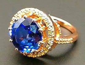 eriken20スリランカ産天然ロイヤルブルーサファイア SV925 指輪