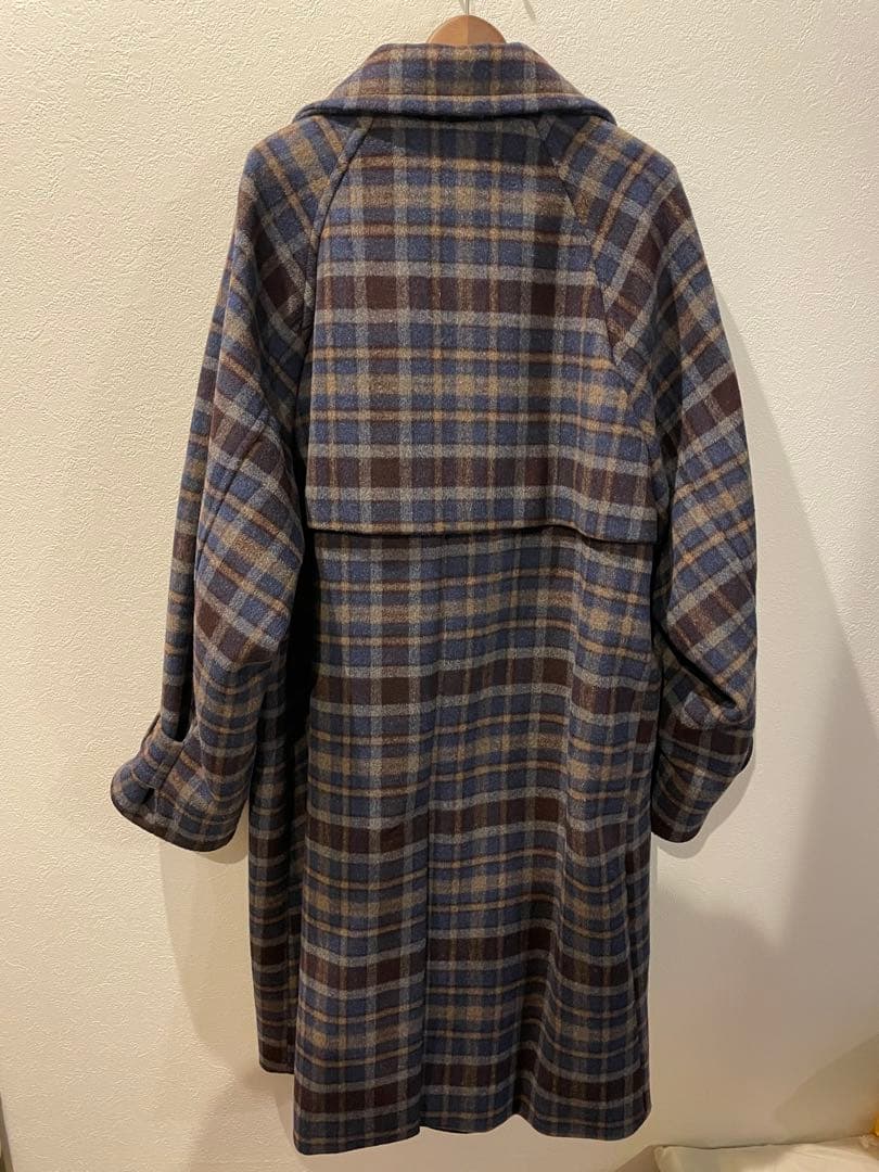 naptime チェック柄ロングコート Mサイズ