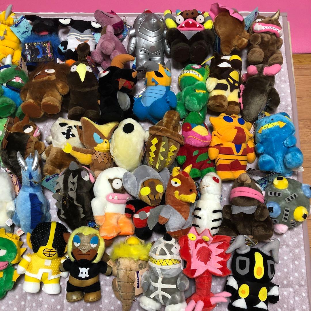 ウルトラ怪獣101ぬいぐるみ91体＋ゴールドバルタン、ゼットン、隊員2体