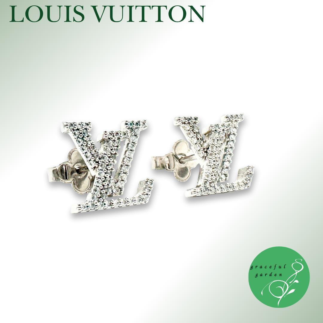 ルイヴィトン ピアス LV アイコニック ストラス レディース M00608