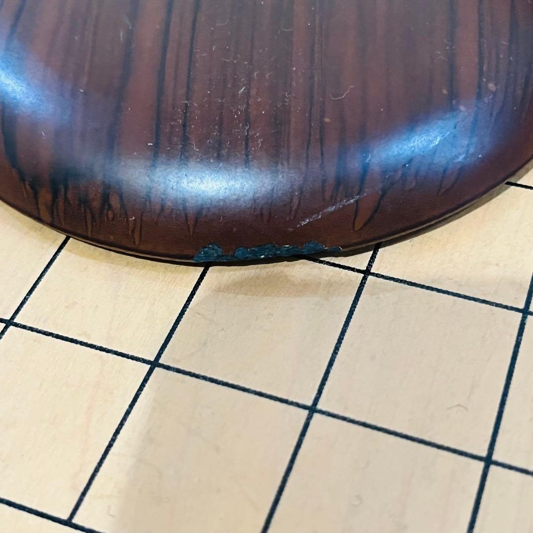 【美品】 高級囲碁セット 碁盤 本桂 碁盤セット 碁石付き 脚付き へそ有