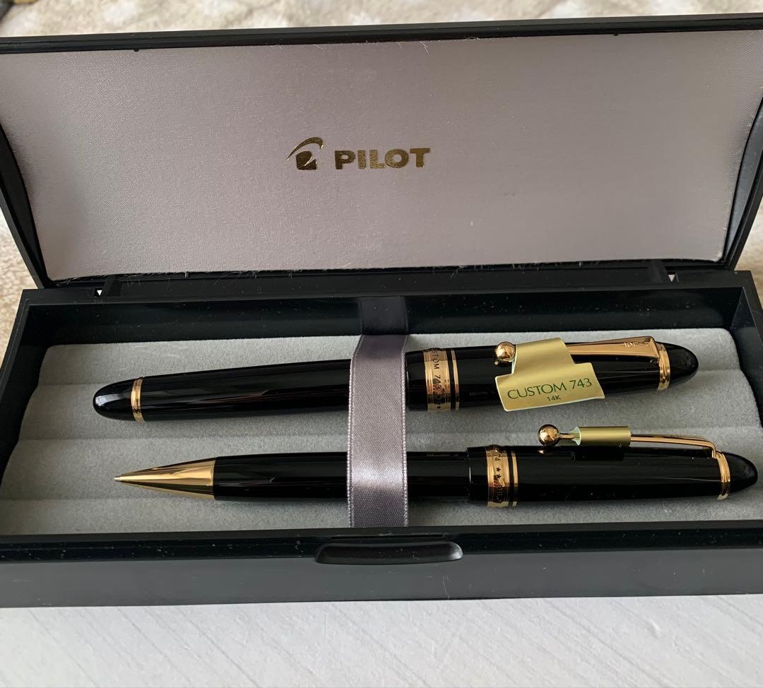 PILOT（パイロット） カスタム 743 万年筆・シャープペンシル セット