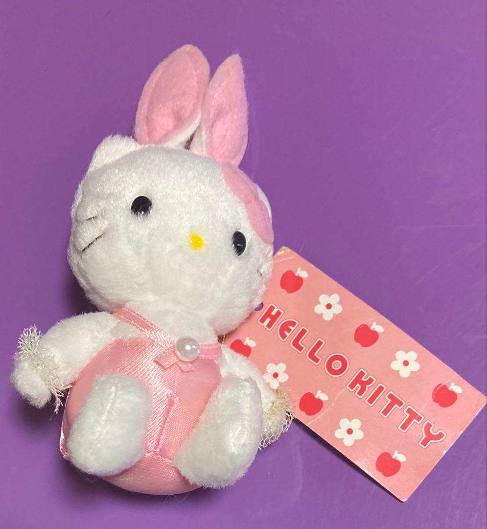 サンリオ　ハローキティ　キティ　マスコット　キーホルダー　バニー　希少品　当時物