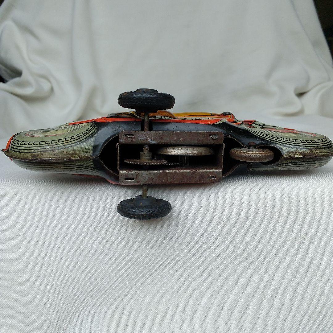 アメリカ占領下ドイツ製 ブリキ オートバイ バイク レトロ ビンテージ 古い