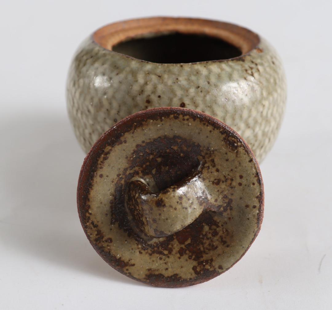 ゾ*デ様 人間国宝 島岡達三 蓋物 民藝