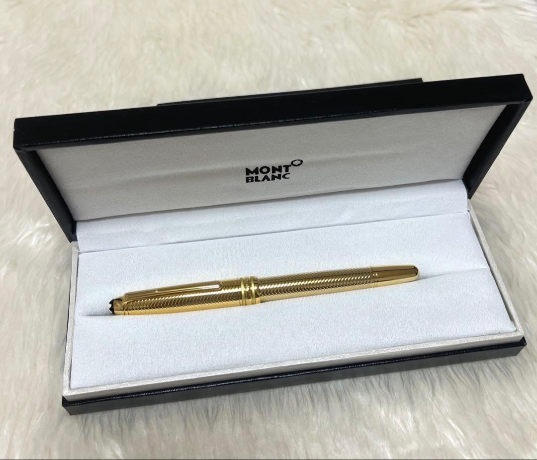 MONTBLANC マイスターシュタックボールペン　ゴールド