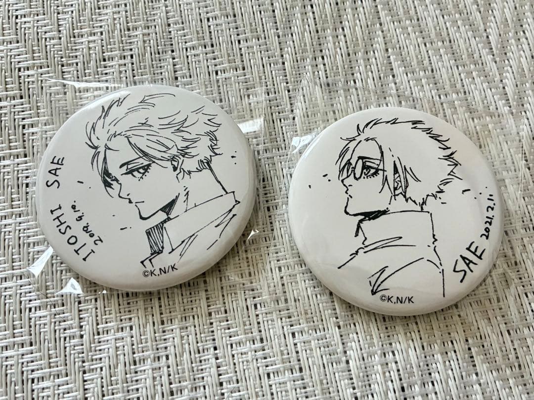 ブルーロック　糸師冴　缶バッジ