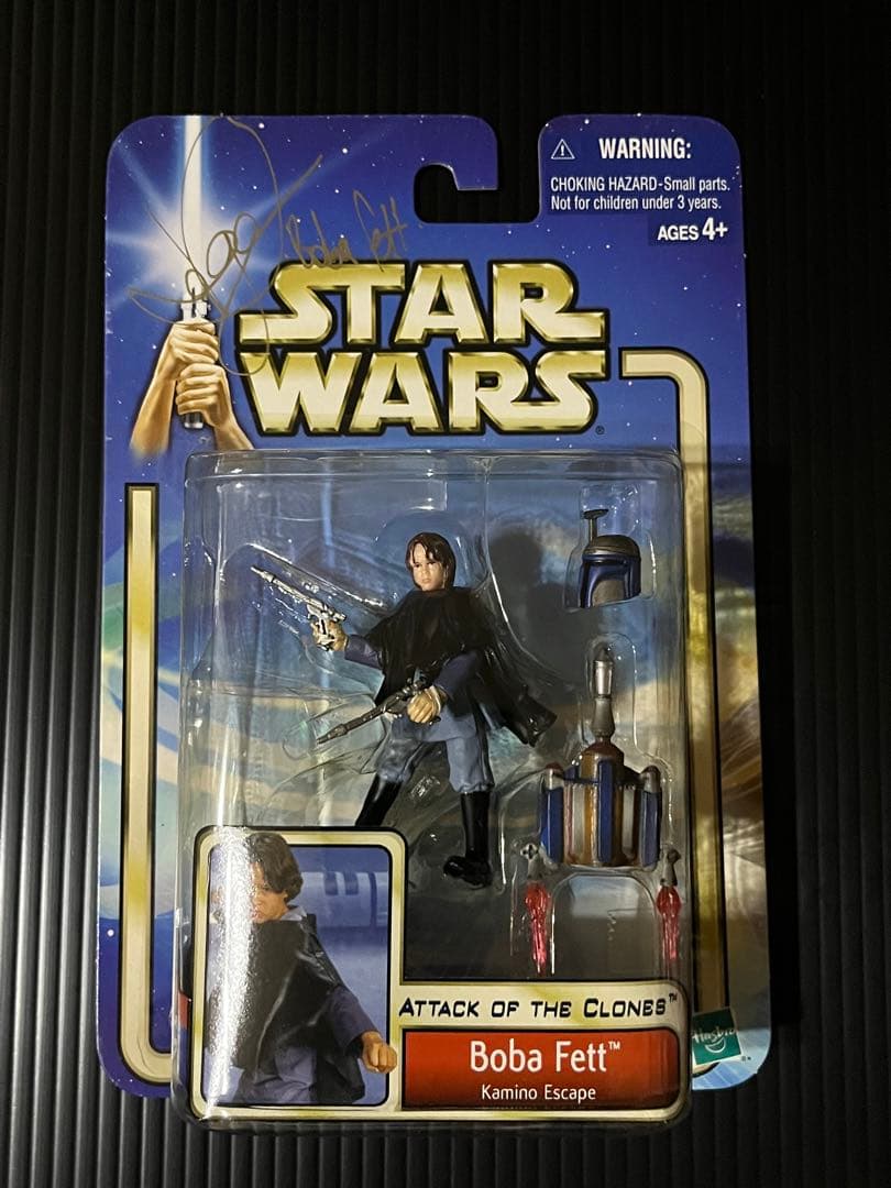 スターウォーズ ボバフェット ダニエルローガン氏直筆サイン付フィギュア